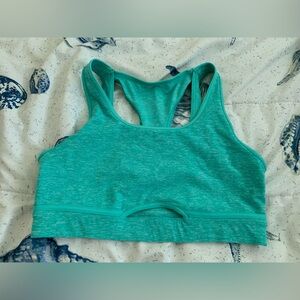 EUC Peloton Teal Sports Bra size extra large
